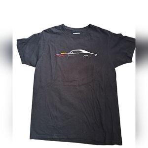 DF FREIBURGER 68' CHARGER General Mayhem black cotton short sleeve t shirt S-M